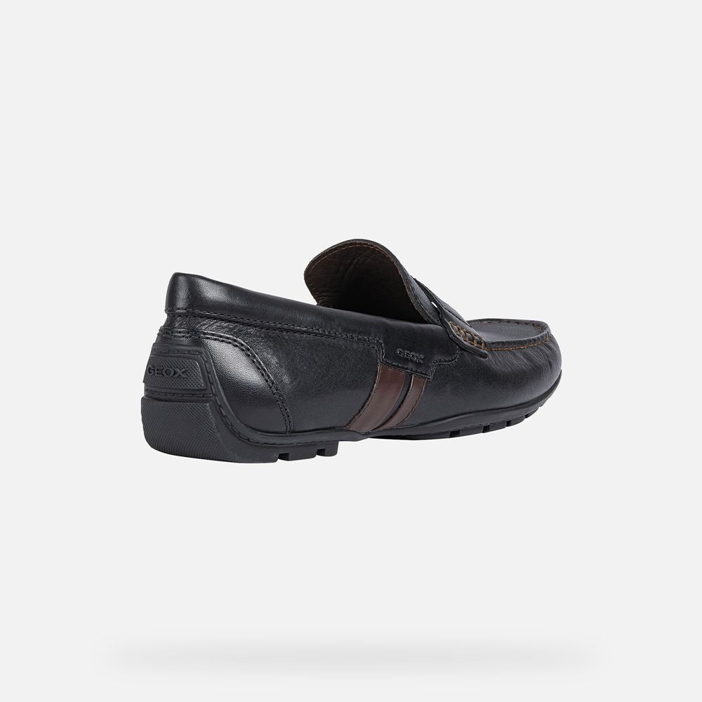 Geox Loafers Black Moner - Geox Mens Shoes - YAVMED960